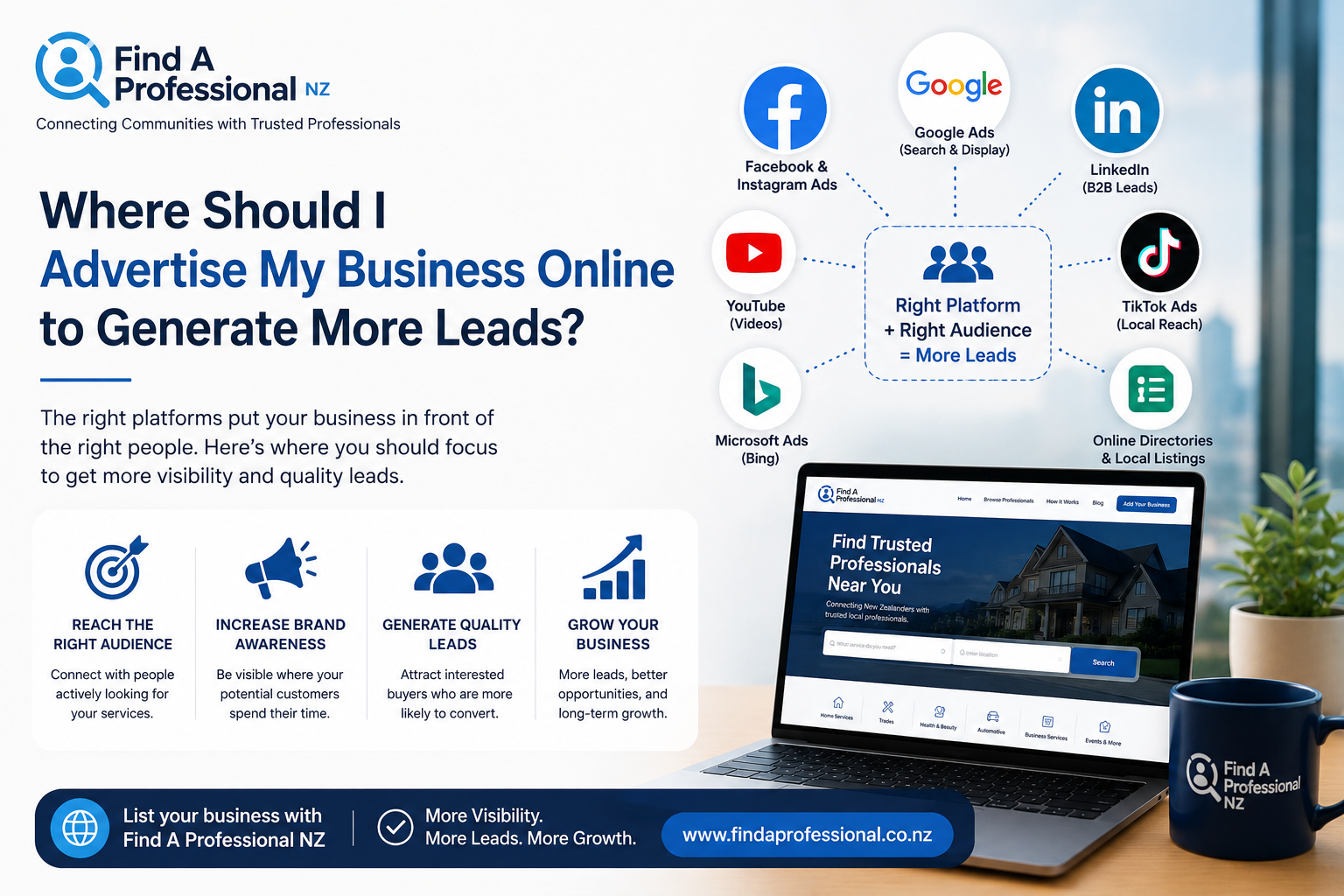 where to advertise business online to generate more leads